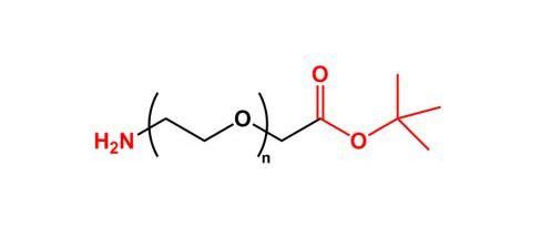 氨基聚乙二醇叔丁酯 NH2-PEG-COOtBu(图1)