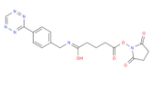 Tetrazine-Ph-NHCO-C3-NHS ester(图1)