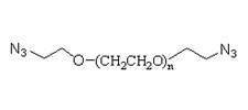 Azide-PEG-N3，MW：2000，叠氮-聚乙二醇-叠氮