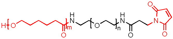 Poly(ε-caprolactone)-PEG-Maleimide，PCL-PEG-MAL